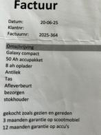 Scootmobiel Galaxy compact 50 aH, Ophalen, 46 km of meer, 16 km/u of meer