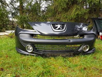 PEUGEOT 207 VOORBUMPER +MISTLAMPEN BJ 2006 TOT 2009 beschikbaar voor biedingen