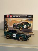lego mustang speed champion | compleet, Ophalen of Verzenden, Zo goed als nieuw, Complete set, Lego
