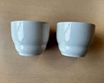 Arabia Teema 2 x witte eierdop, Ophalen of Verzenden, Zo goed als nieuw, Keramiek, Overige stijlen