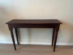 Wandtafel/ sidetable hout, Huis en Inrichting, Tafels | Sidetables, Ophalen, 100 tot 150 cm, Klassiek, Zo goed als nieuw