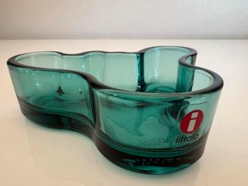 Iittala Fins Design Savoy Schaal Ocean Blue  10 x 10 cm beschikbaar voor biedingen