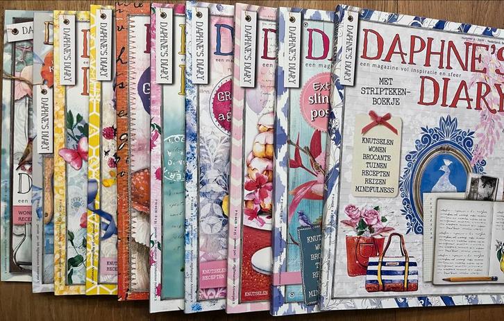 Daphne's Diary Collectie - 10 Tijdschriften, Boeken, Tijdschriften en Kranten, Zo goed als nieuw, Damesbladen, Ophalen of Verzenden