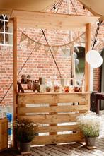 Marktkraampjes + boog - Leuk voor bruiloft of markt, Tuin en Terras, Overkappingen, Ophalen, Gebruikt, Overige typen