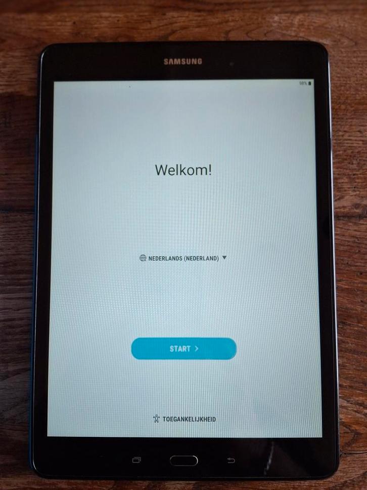 Samsung Galaxy Tab A 9.7" - 16GB, Computers en Software, Android Tablets, Zo goed als nieuw, Wi-Fi, 9 inch, 16 GB, Uitbreidbaar geheugen