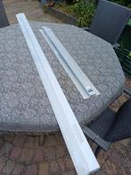 Stuc rij, 2 stuks aluminium afrijprofielen, Doe-het-zelf en Verbouw, Gereedschap | Handgereedschap, Ophalen, Gebruikt