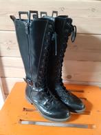 Tamaris veterlaarzen, mt 39, Ophalen of Verzenden, Zo goed als nieuw, Zwart
