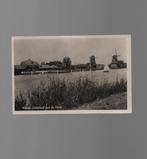 Weesp Vecht Zwembad & molen De Eendracht & Vriendschap, Verzenden, 1940 tot 1960, Gelopen, Noord-Holland