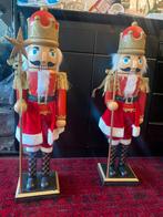 Set van 2 Notenkrakers Notenkraker XL - kerst 80cm, Ophalen of Verzenden, Zo goed als nieuw