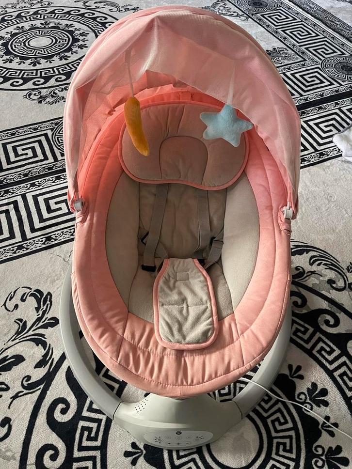 Multifunctionele Babyschommel met Muziek en Zonnekap, Kinderen en Baby's, Wipstoeltjes, Nieuw, Schommelstoel, Overige merken, Met gordel(s) of riempje(s)