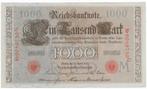 Duitse Rijk, 1000 Mark 1910 KM# P.44b, Postzegels en Munten, Bankbiljetten | Europa | Niet-Eurobiljetten, Verzenden, Duitsland