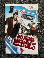 No More Heroes (Nintendo Wii) Handleiding, 1 speler, Ophalen of Verzenden, Zo goed als nieuw, Vanaf 18 jaar