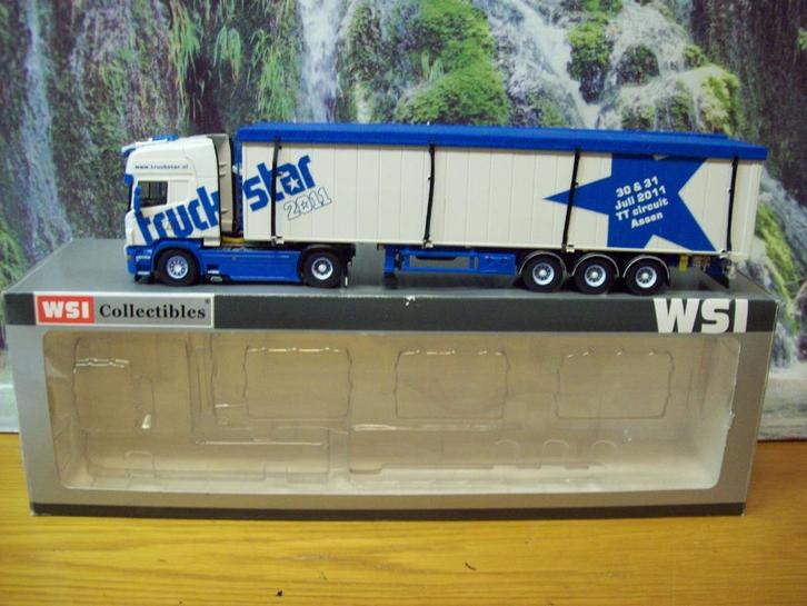 WSI - Scania R - Topline - Truckstar Festival 2011 -     9, Hobby en Vrije tijd, Modelauto's | 1:50, Zo goed als nieuw, Bus of Vrachtwagen