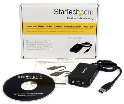 USB to VGA dongle (Windows 10/ 11 Plug & Play), 100% in orde, Computers en Software, Pc- en Netwerkkabels, Nieuw, Ophalen of Verzenden
