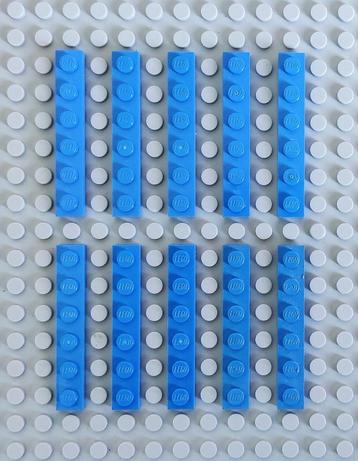 LEGO Parts Blue / Blauw 1x6 plate 1 x 6 3666 beschikbaar voor biedingen