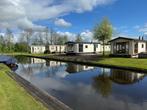 NIEUWE Chalet direct aan het water te Wanneperveen met CV, Caravans en Kamperen, Stacaravans, Tot en met 5