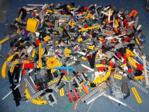 Partij i140=Mix met Lego technic onderdelen, Kinderen en Baby's, Speelgoed | Duplo en Lego, Gebruikt, Lego, Losse stenen, Ophalen of Verzenden