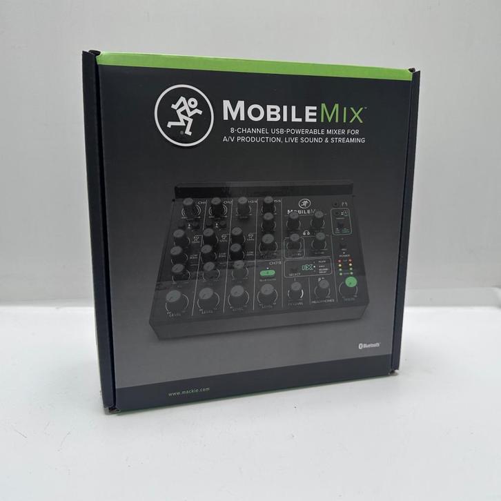 Mackie MobileMix compacte 8-kanaals mixer, Muziek en Instrumenten, Midi-apparatuur, Nieuw