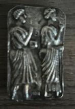 Egyptische broche of als hanger kan gedragen worden, Ophalen of Verzenden, Zo goed als nieuw, Zilver