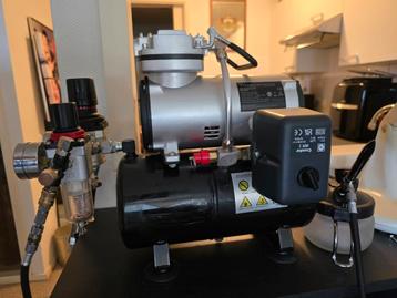 Timbertech ABPST06 Airbrush Compressor beschikbaar voor biedingen