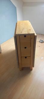 Inklap tafel, Huis en Inrichting, Tafels | Eettafels, Ophalen, 100 tot 150 cm, 50 tot 100 cm, Zo goed als nieuw