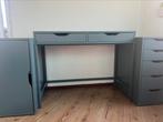 IKEA Alex bureau blauw 100 x 48 cm, Ophalen, Zo goed als nieuw