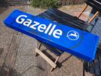 Oude Gazelle Lichtbak - Fietsenwinkel Decoratie, Verzamelen, Merken en Reclamevoorwerpen, Ophalen, Gebruikt, Lichtbak of (neon) lamp