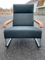 Gelderland 4750 fauteuil | Refurbished | Groen wol kvadrat, Modern design vintage refurbished, Metaal, Info@andriesign.nl, 75 tot 100 cm