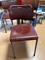 Pagholz Jaren 60 Stoelen, Huis en Inrichting, Stoelen, Ophalen, Gebruikt, Bruin, Vijf, Zes of meer stoelen