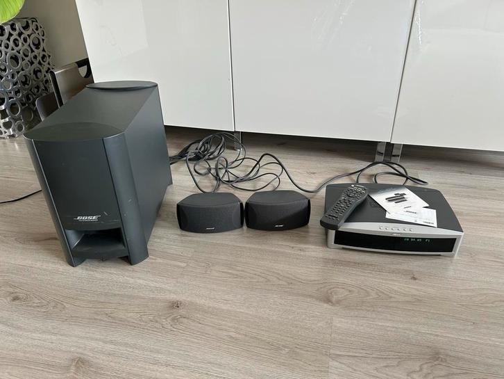 Bose 123 Muzieksysteem, Audio, Tv en Foto, Home Cinema-sets, Gebruikt, Overige spelers, 2.1-systeem, 70 watt of meer, Overige merken