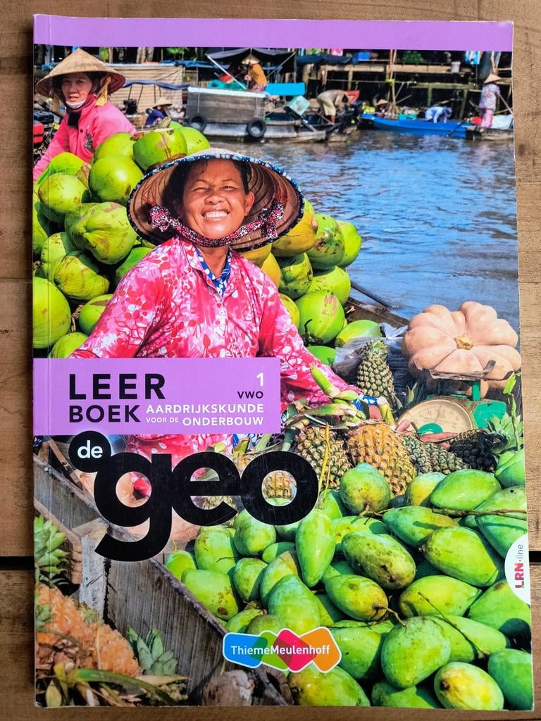 De Geo leerboek 1 vwo, 10e editie, Boeken, Schoolboeken, VWO, ThiemeMeulenhoff, Ophalen of Verzenden, Aardrijkskunde