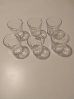 Six pieces shot glasses or Libbey paneled juice glasses. , Verzamelen, Glas en Borrelglaasjes, Ophalen of Verzenden, Nieuw, Borrel- of Shotglas