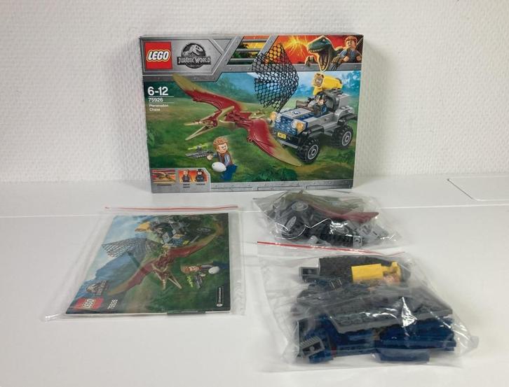 LEGO JURASSIC WORLD 75926 – ACHTERVOLGING VAN DE PTERANODON, Kinderen en Baby's, Speelgoed | Duplo en Lego, Zo goed als nieuw