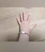 Leuk zomers armbandje voor kind of volwassene, Ophalen of Verzenden, Zo goed als nieuw, Armband