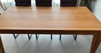 Eiken eettafel TEAB, Huis en Inrichting, Tafels | Eettafels, Ophalen, Gebruikt, 200 cm of meer, 50 tot 100 cm