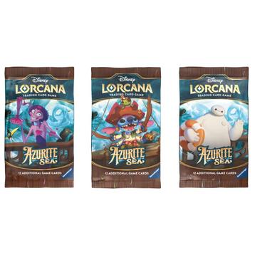 Disney Lorcana TCG – Azurite Sea Losse Booster Engels beschikbaar voor biedingen