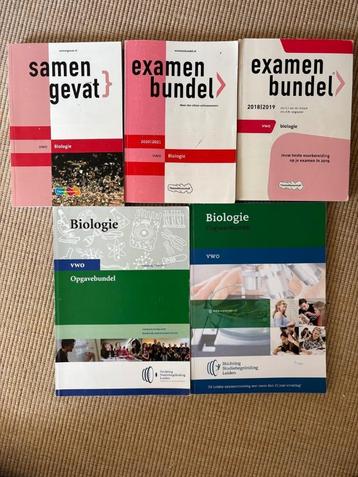 Examenbundels Biologie VWO beschikbaar voor biedingen