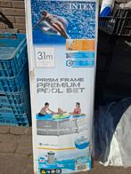 Zwembad rond 3.1m, Ophalen, Gebruikt, Minder dan 80 cm, Rond