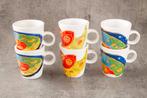 6x mooie mok Schoonhoven Keramiek Elma Voornveld, Ophalen, Overige materialen, Zo goed als nieuw, Overige stijlen