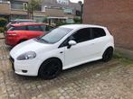Fiat Punto 1.4 16V 3DR 2009 Wit, Auto's, Voorwielaandrijving, Stof, Zwart, Wit
