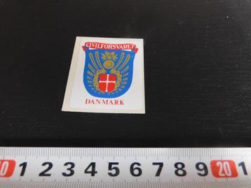stickers Danmark  Civilforsvaret  beschikbaar voor biedingen