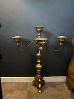 Grote kandelaar met 3 armen - 70 cm hoog, Huis en Inrichting, Woonaccessoires | Kandelaars en Kaarsen, Ophalen, Gebruikt, Overige kleuren
