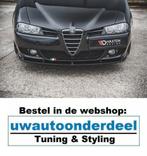 Spoiler Voorspoiler Lip Splitter Voor Alfa Romeo 156 Facelif, Auto diversen, Ophalen of Verzenden