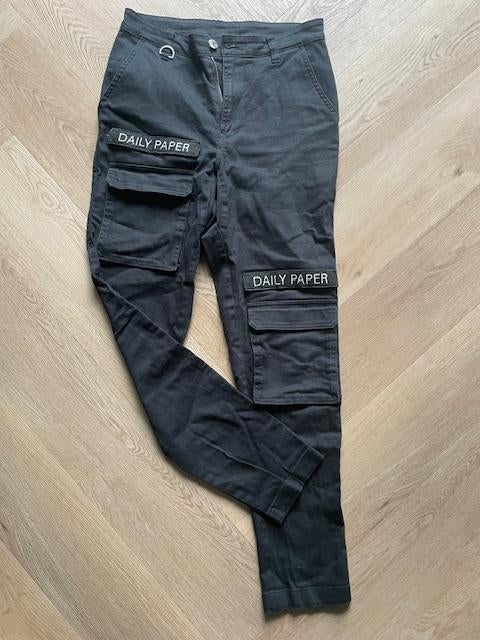 daily paper broek zwart mt xs, Zwart, Daily Paper, Ophalen of Verzenden, Zo goed als nieuw