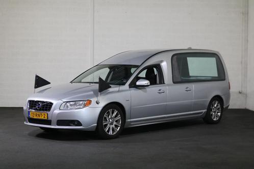 Volvo V70 2.4D Nilsson Begrafenisauto (bj 2011, automaat), Auto's, Volvo, Te koop, V70, Airconditioning, Lederen bekleding, Diesel
