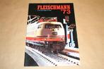 Catalogus Fleischmann HO - 1973, Hobby en Vrije tijd, Modeltreinen | H0, Gelijkstroom, Fleischmann, Zo goed als nieuw, Boek, Tijdschrift of Catalogus
