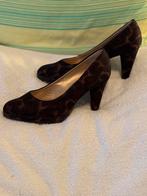 Peter Kaiser panterprint pumps maat 37,5, Kleding | Dames, Schoenen, Verzenden, Zo goed als nieuw, Bruin