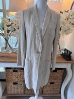 Chique, Beige linnen 3/4 zomerjas Marc O'Polo, 38-40/M, ZGAN, Verzenden, Zo goed als nieuw, Maat 38/40 (M), Beige