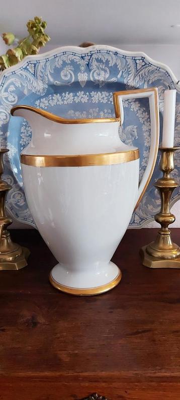 Grote Porcelaine de Paris empire kan Limoges beschikbaar voor biedingen