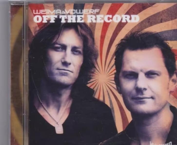 CD Weima & vd Werf – Off The Record , pop rock, Cd's en Dvd's, Cd's | Rock, Poprock, Ophalen of Verzenden